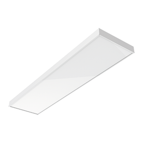  Светодиодный светильник VARTON A350 2.0 офисный встраиваемый/накладной 30 Вт 3000 K 1195х295х50 мм IP40 с опаловым рассеивателем аварийный белый